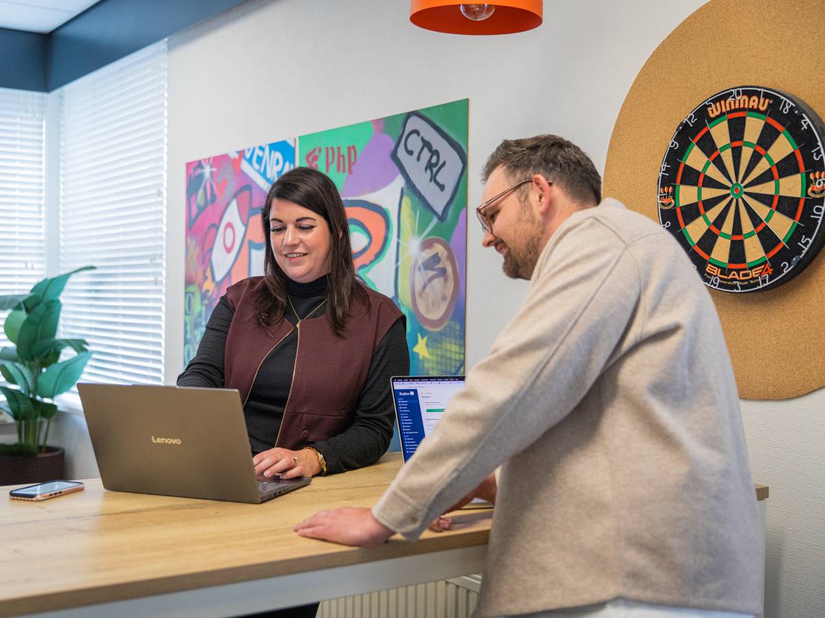 Samenwerken aan een webshop bij LR